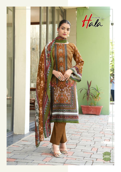 Naira Vol 2 Hala Cotton Karachi Salwar Suits Wholesaler