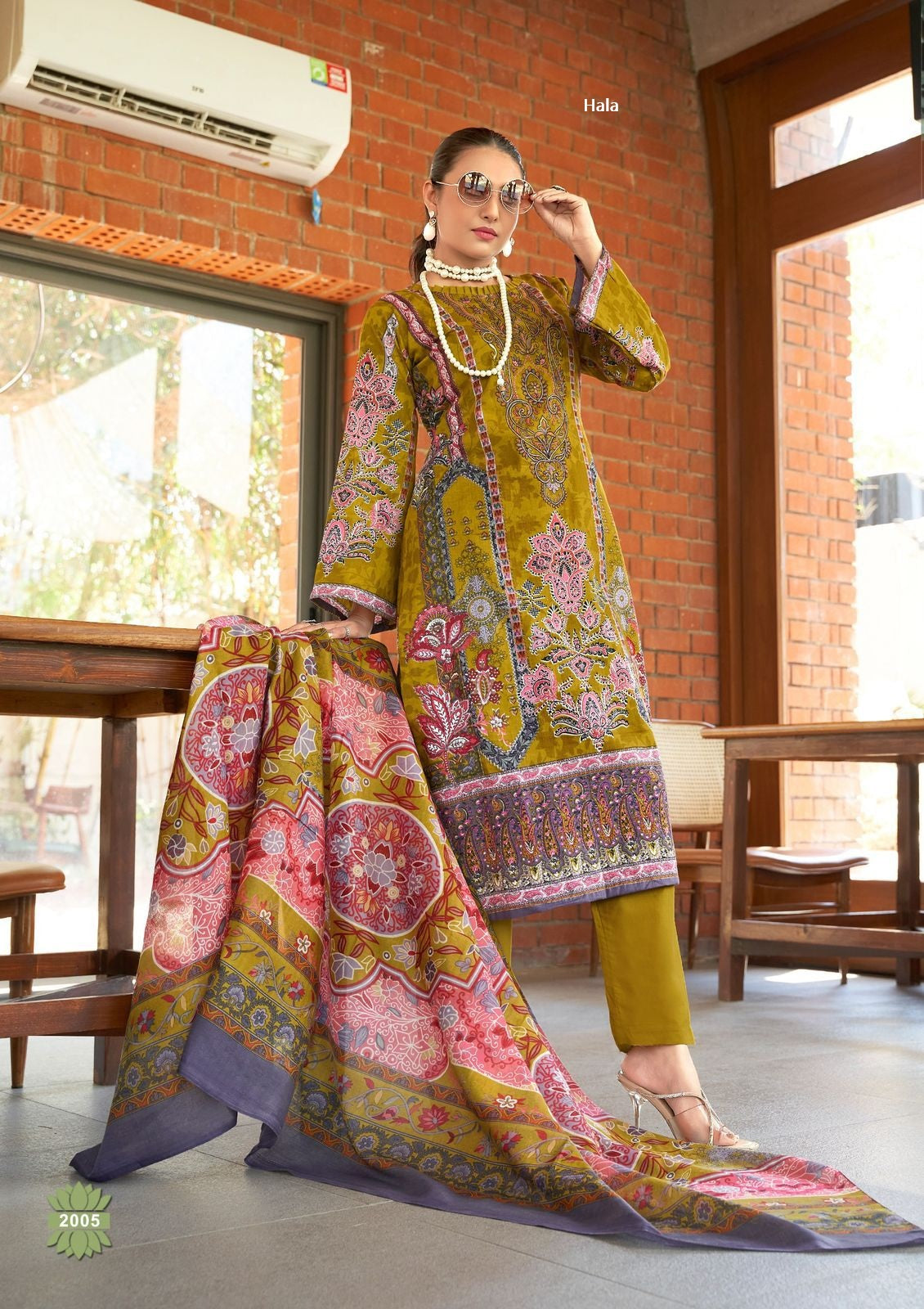 Naira Vol 2 Hala Cotton Karachi Salwar Suits Wholesaler