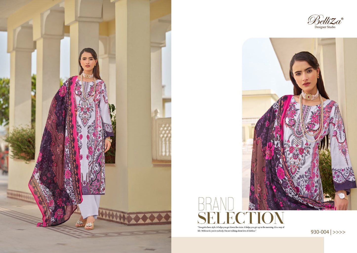 Naira Vol 57 Belliza Designer Studio Pure Cotton Karachi Salwar Suits Manufacturer Ahmedabad