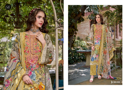 Naira Vol 80 Belliza Designer Studio Cotton Karachi Salwar Suits Exporter India