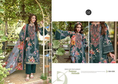Naira Vol 80 Belliza Designer Studio Cotton Karachi Salwar Suits Exporter India