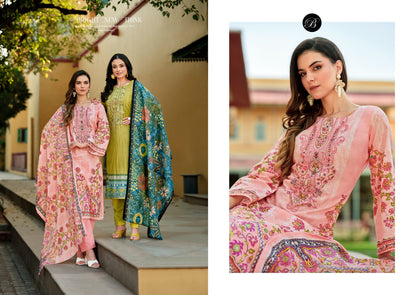 Naira Vol 83 Belliza Designer Studio Cotton Karachi Salwar Suits Supplier India
