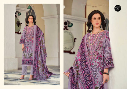 Naira Vol 84 Belliza Designer Studio Cotton Karachi Salwar Suits Exporter