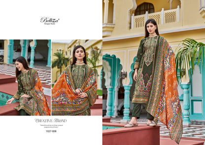 Naira Vol 90 Belliza Designer Studio Cotton Karachi Salwar Suits Supplier India