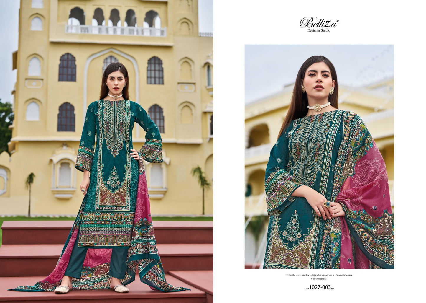 Naira Vol 90 Belliza Designer Studio Cotton Karachi Salwar Suits Supplier India
