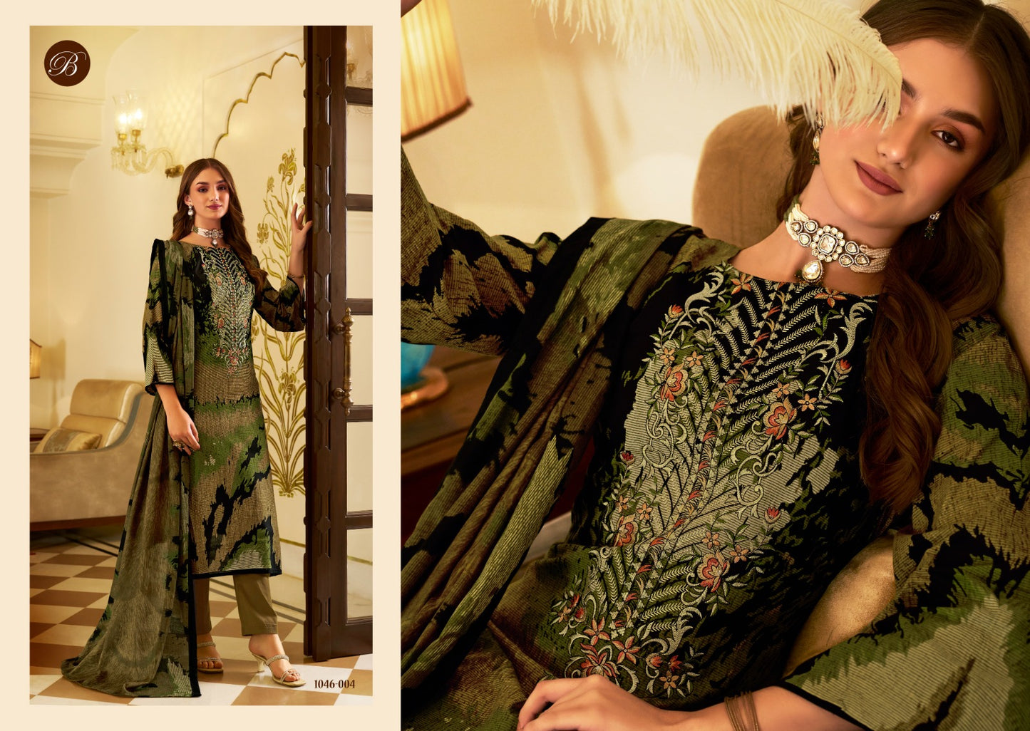 Naira Vol 94 Belliza Designer Studio Pure Cotton Karachi Salwar Suits Wholesaler India