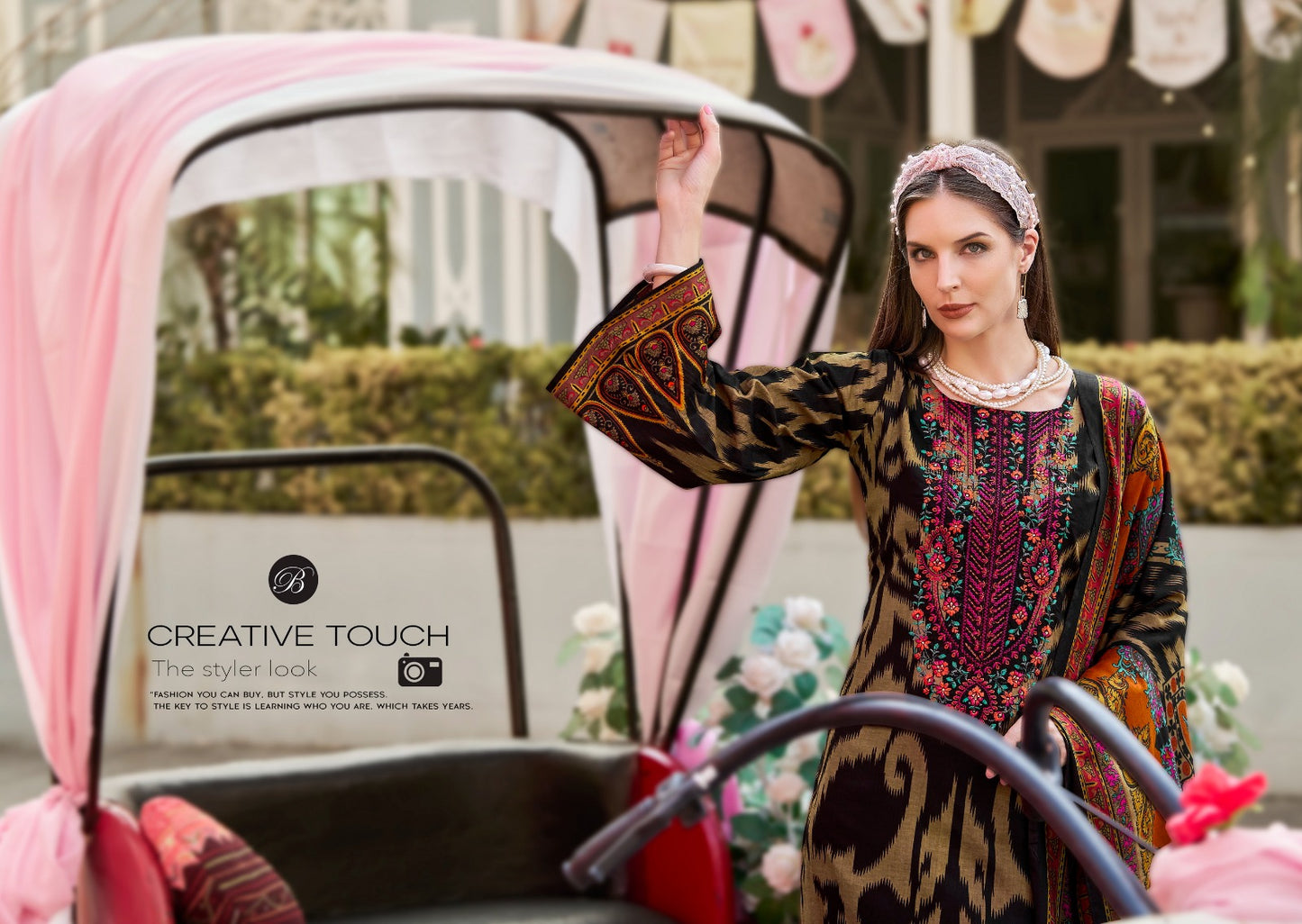 नायरा वॉल्यूम 98 बेलिज़ा डिज़ाइनर स्टूडियो कॉटन कराची सलवार सूट निर्माता भारत