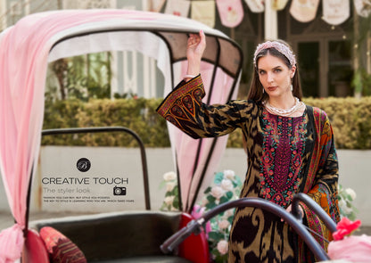 नायरा वॉल्यूम 98 बेलिज़ा डिज़ाइनर स्टूडियो कॉटन कराची सलवार सूट निर्माता भारत