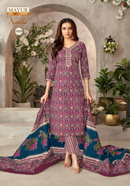 Naisha Vol 1 Mayur Creation Readymade Cotton Pant Suits Wholesale Price