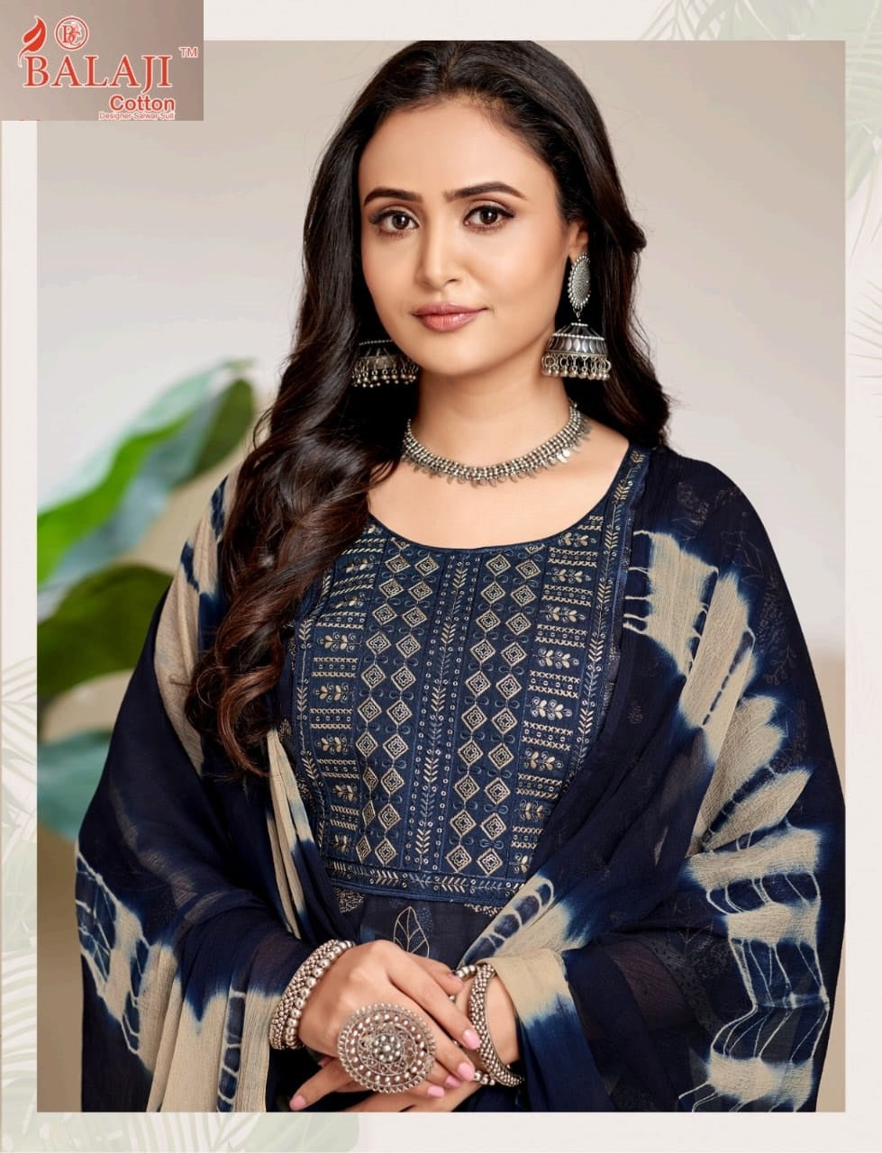 Naishaa Balaji Cotton Readymade Pant Style Suits Wholesaler Gujarat