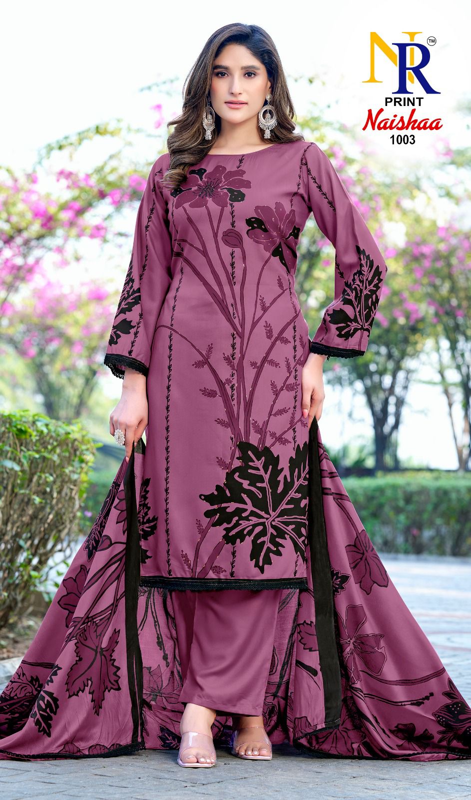 Naishaa Vol 1 Nr Print Rayon Salwar Suits Wholesaler Ahmedabad