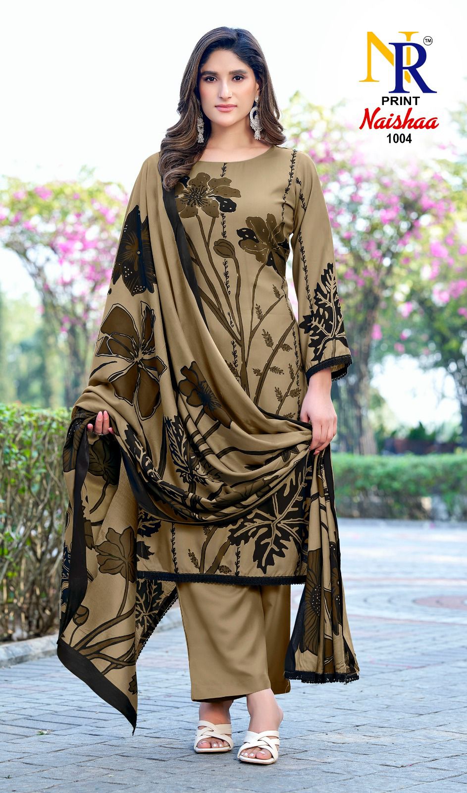 Naishaa Vol 1 Nr Print Rayon Salwar Suits Wholesaler Ahmedabad