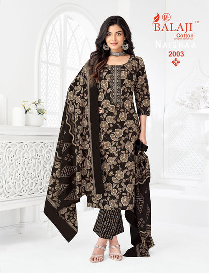 Naishaa Vol 2 Balaji Readymade Cotton Pant Suits Exporter Gujarat
