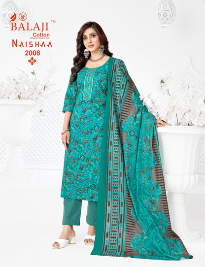 Naishaa Vol 2 Balaji Readymade Cotton Pant Suits Exporter Gujarat