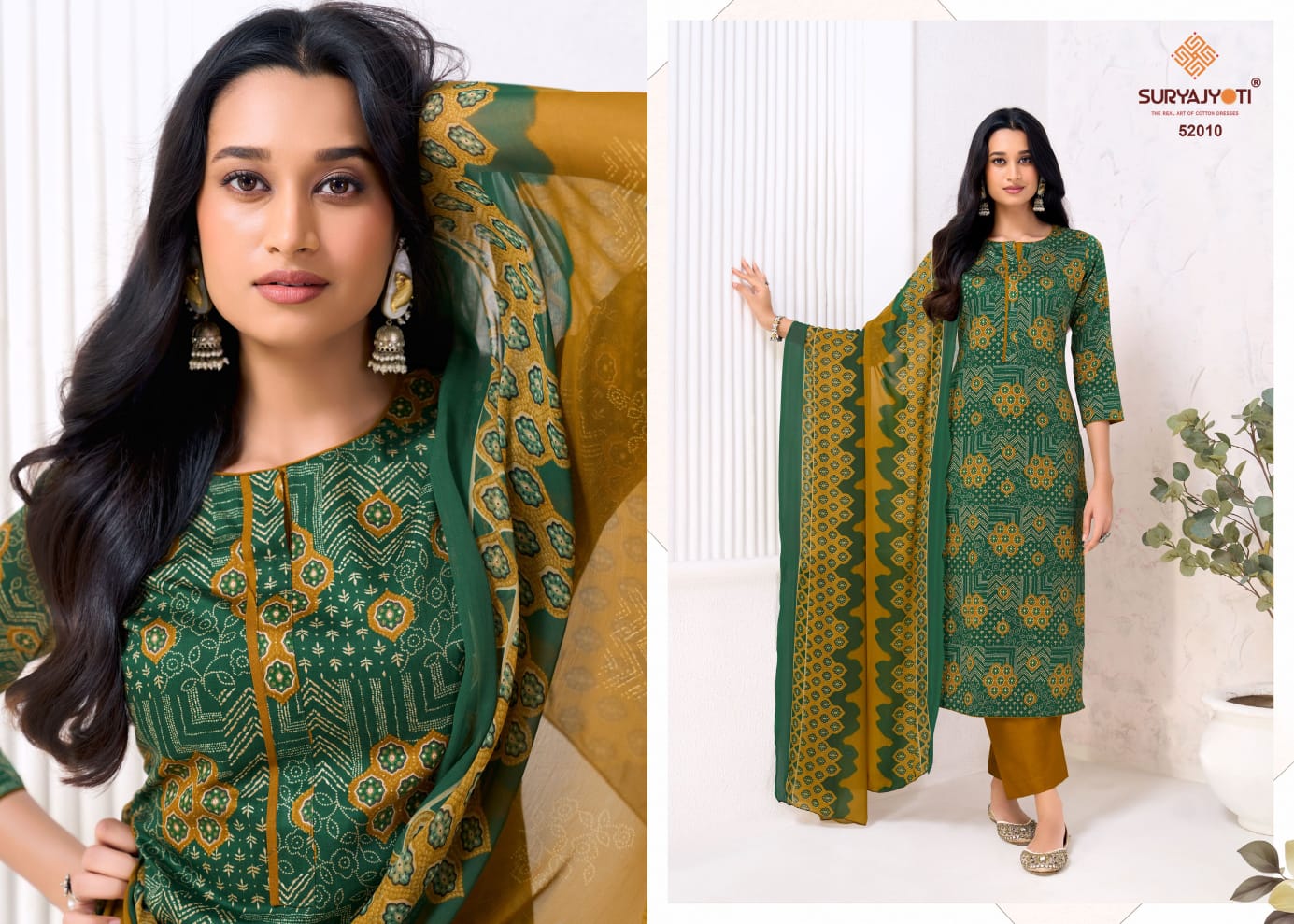 Naishaa Vol 52 Suryajyoti Jam Satin Pant Style Suits Manufacturer Gujarat