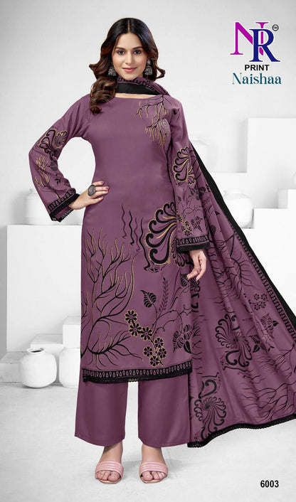 Naishaa Vol 6 Nr Print Rayon Pant Style Suits Supplier India