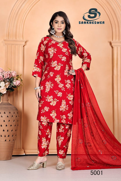 Nakhrali Vol 1 Sankheswer Vatican Readymade Pant Style Suits Wholesaler Gujarat