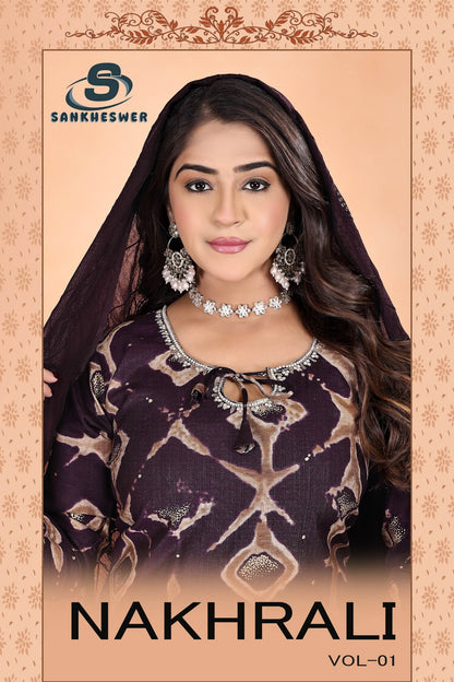 Nakhrali Vol 1 Sankheswer Vatican Readymade Pant Style Suits Wholesaler Gujarat