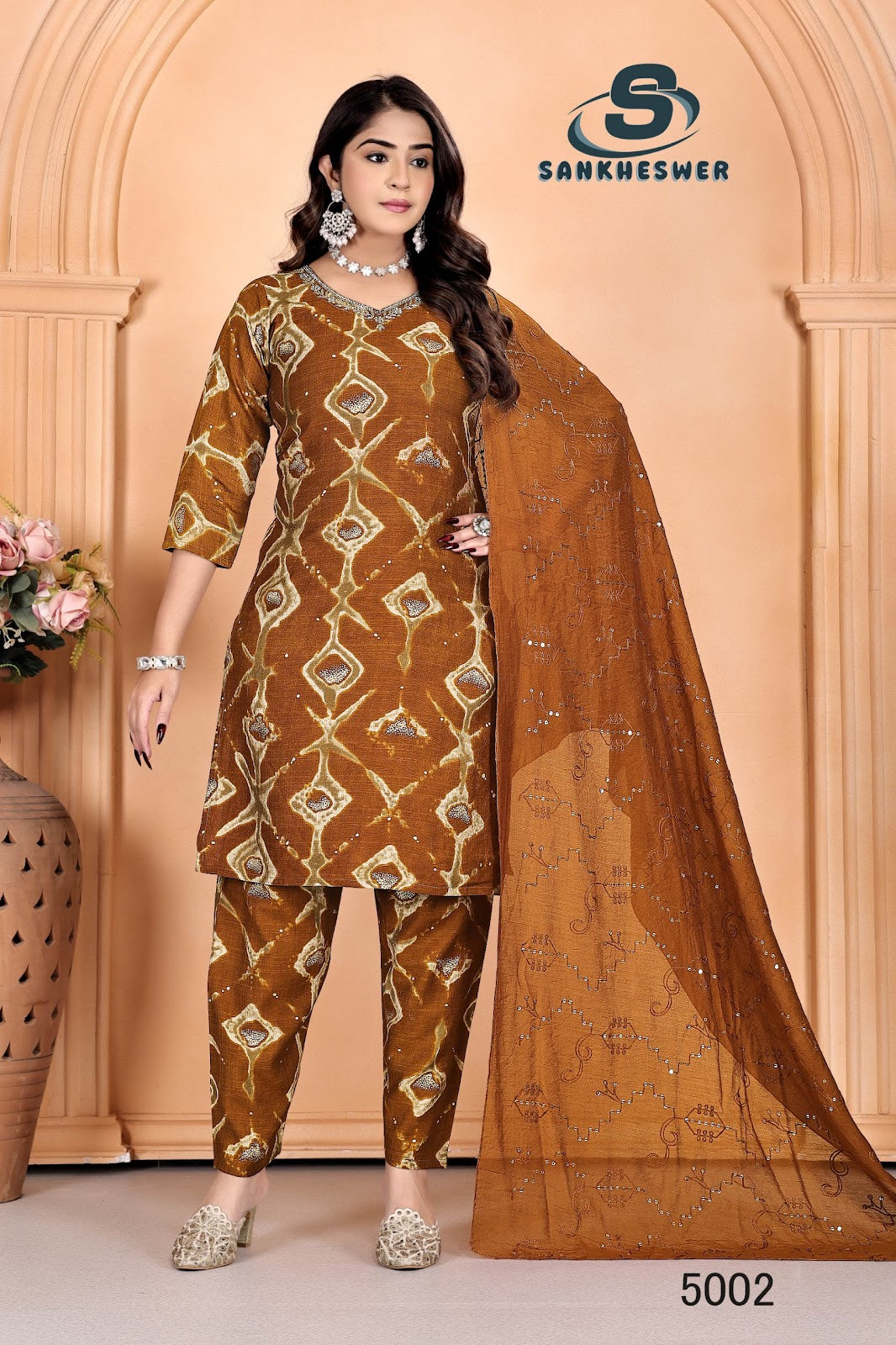 Nakhrali Vol 1 Sankheswer Vatican Readymade Pant Style Suits Wholesaler Gujarat