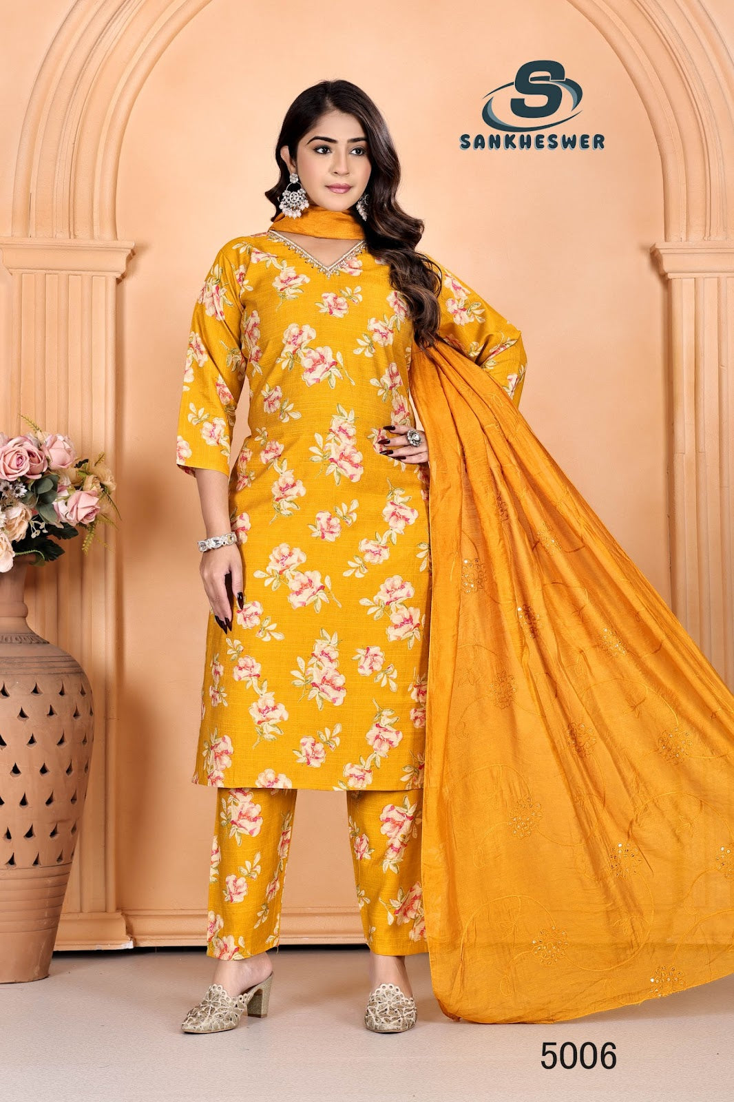 Nakhrali Vol 1 Sankheswer Vatican Readymade Pant Style Suits Wholesaler Gujarat