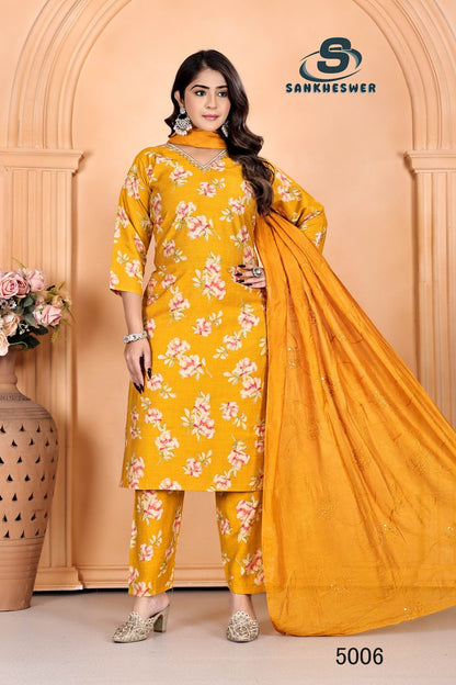 Nakhrali Vol 1 Sankheswer Vatican Readymade Pant Style Suits Wholesaler Gujarat