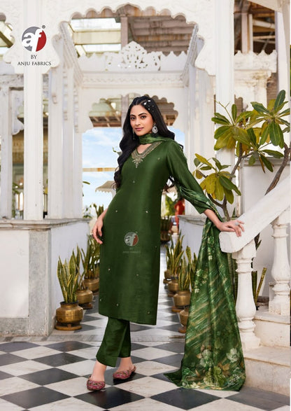 Nakhrali Vol 6 Af Modal Silk Readymade Pant Style Suits Wholesale Price