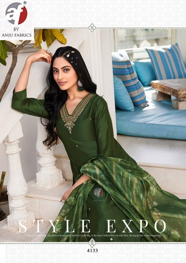 Nakhrali Vol 6 Af Modal Silk Readymade Pant Style Suits Wholesale Price