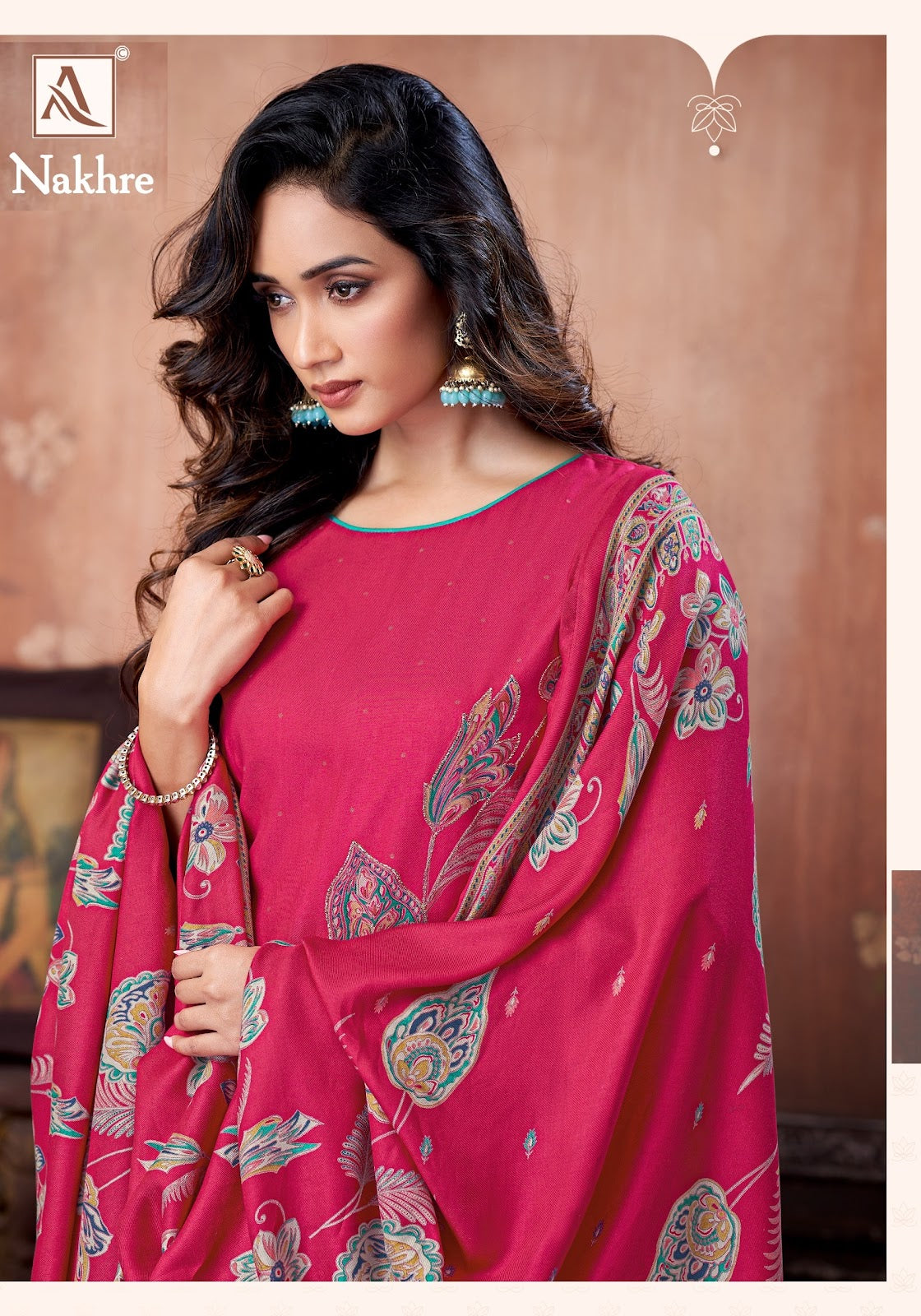 Nakhre Alok Pashmina Suits Supplier Ahmedabad