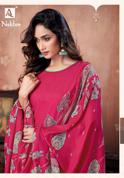 Nakhre Alok Pashmina Suits Supplier Ahmedabad