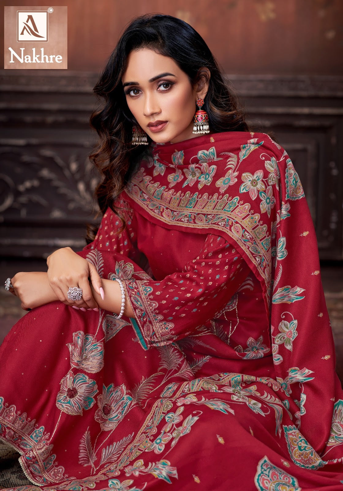 Nakhre Alok Pashmina Suits Supplier Ahmedabad