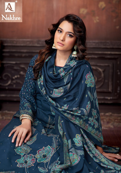 Nakhre Alok Pashmina Suits Supplier Ahmedabad