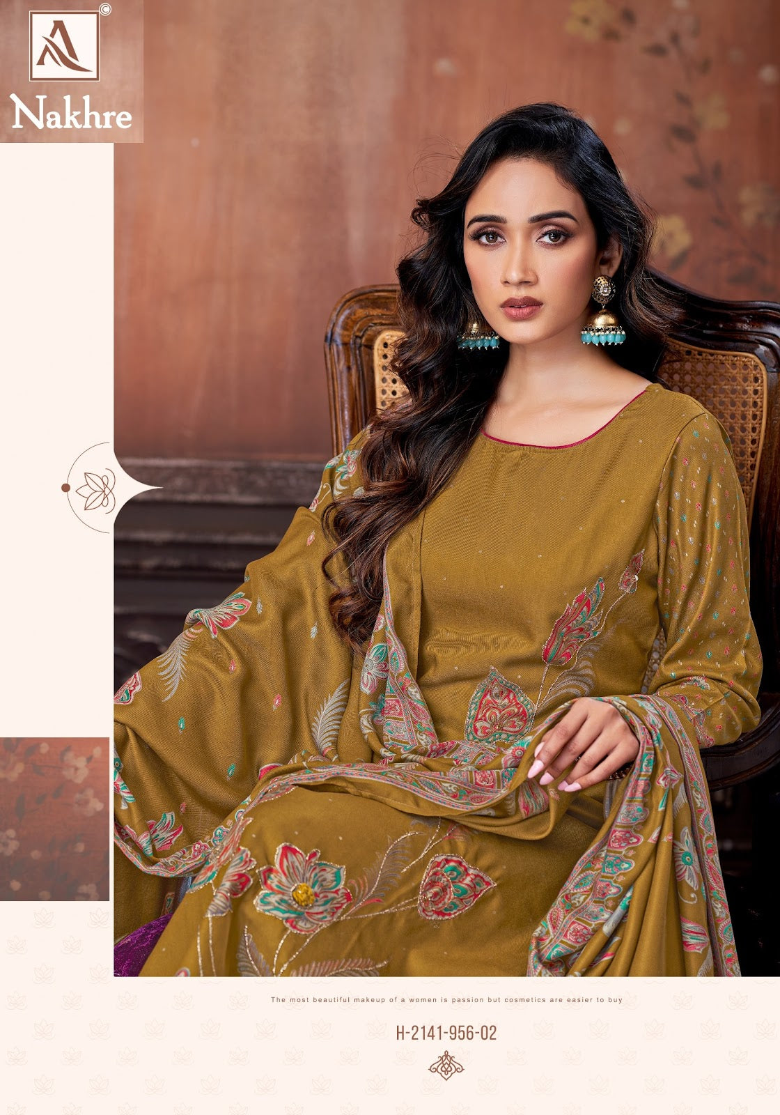 Nakhre Alok Pashmina Suits Supplier Ahmedabad