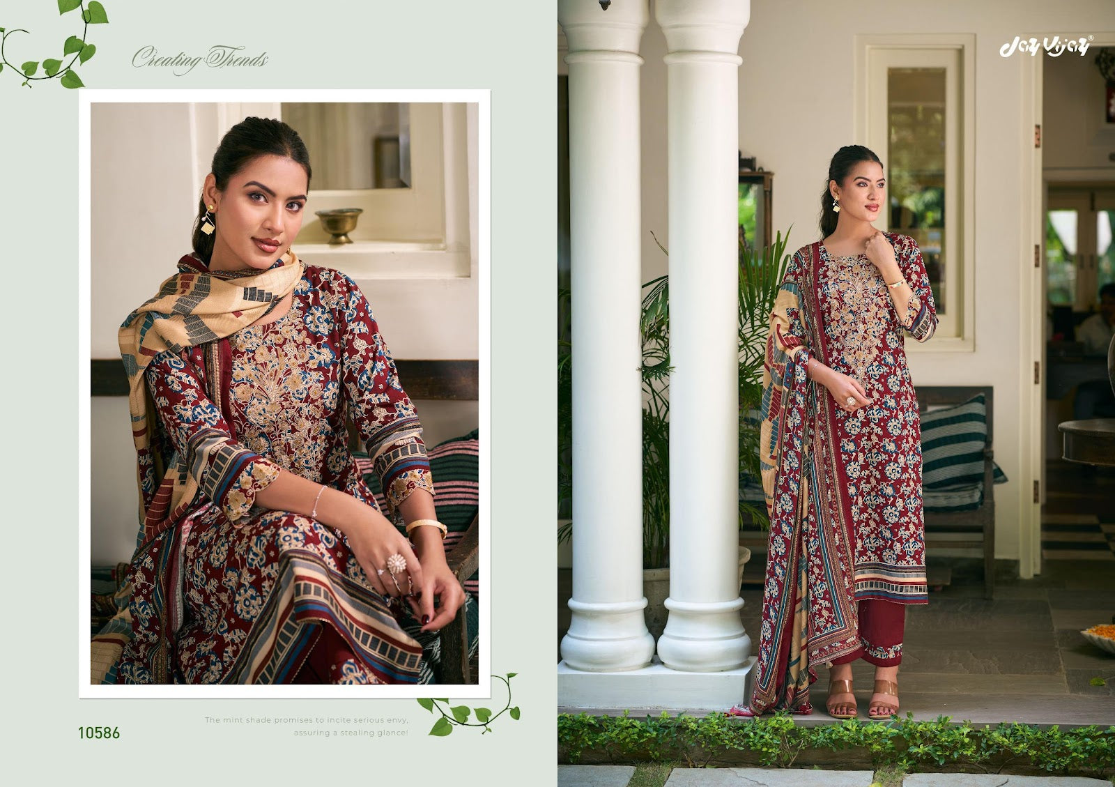 Nakhrey Jay Vijay Pant Style Suits Exporter Gujarat