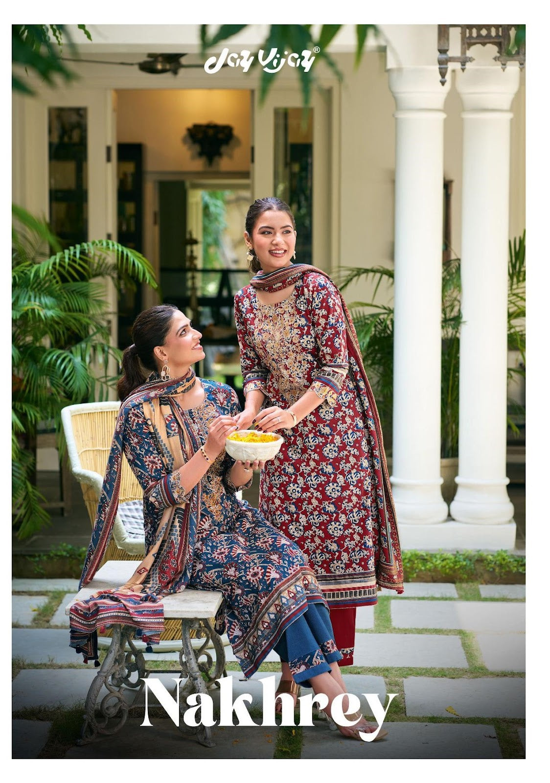 Nakhrey Jay Vijay Pant Style Suits Exporter Gujarat
