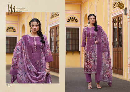 Nakkashi Belliza Designer Studio Cotton Karachi Salwar Suits Wholesale