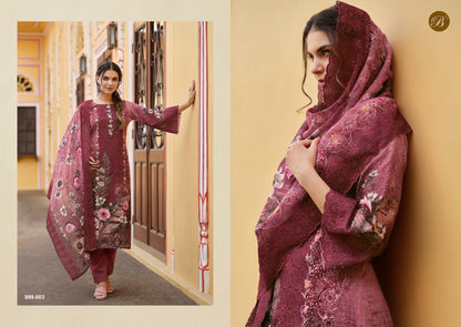 Nakkashi Belliza Designer Studio Cotton Karachi Salwar Suits Wholesale
