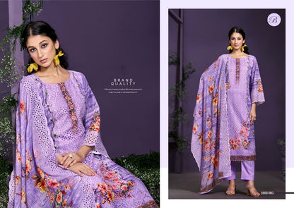 Nakkashi Vol 2 Belliza Designer Studio Cotton Karachi Salwar Suits Wholesaler Gujarat