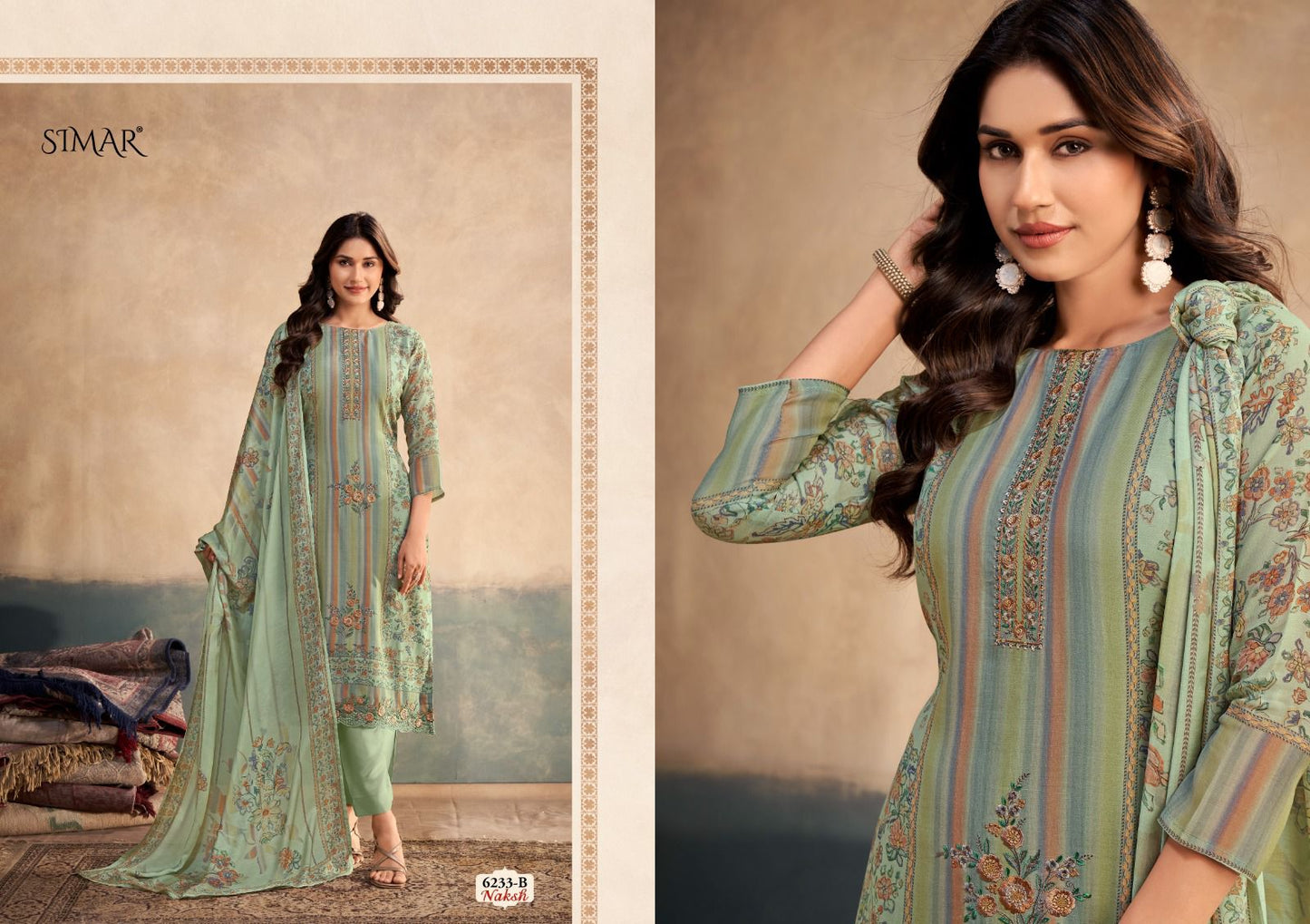 Naksh Simar Mal Pant Style Suits Exporter Ahmedabad