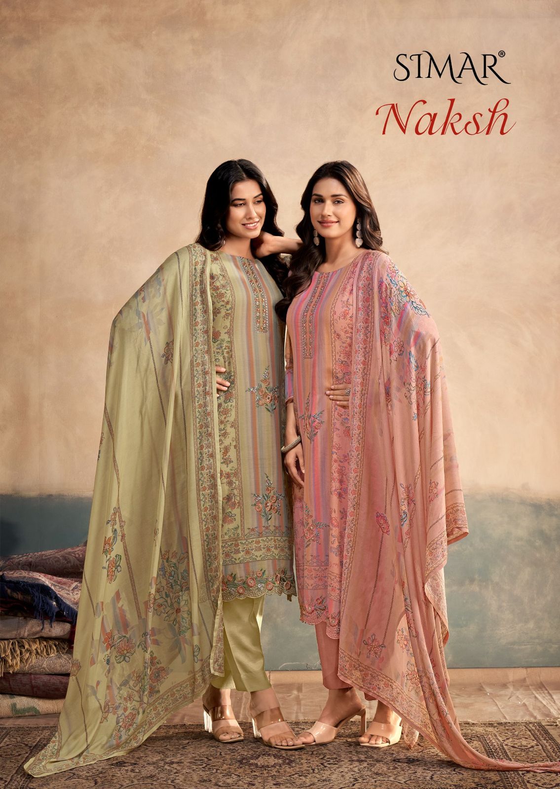 Naksh Simar Mal Pant Style Suits Exporter Ahmedabad