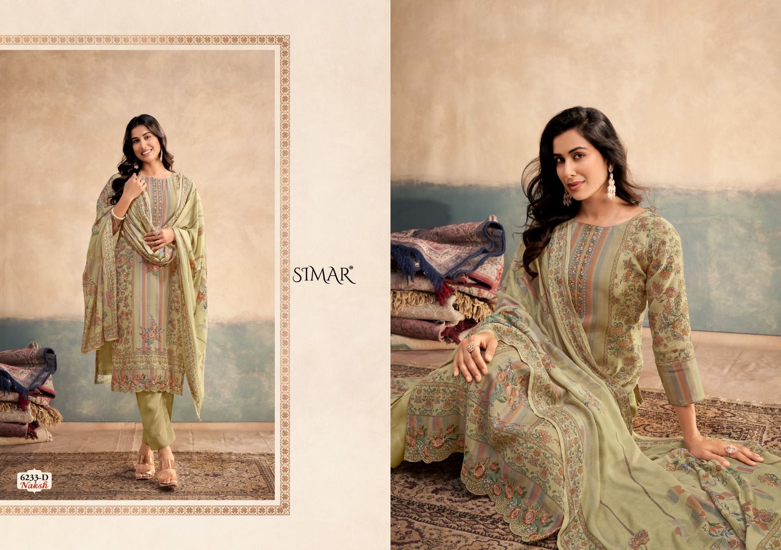 Naksh Simar Mal Pant Style Suits Exporter Ahmedabad