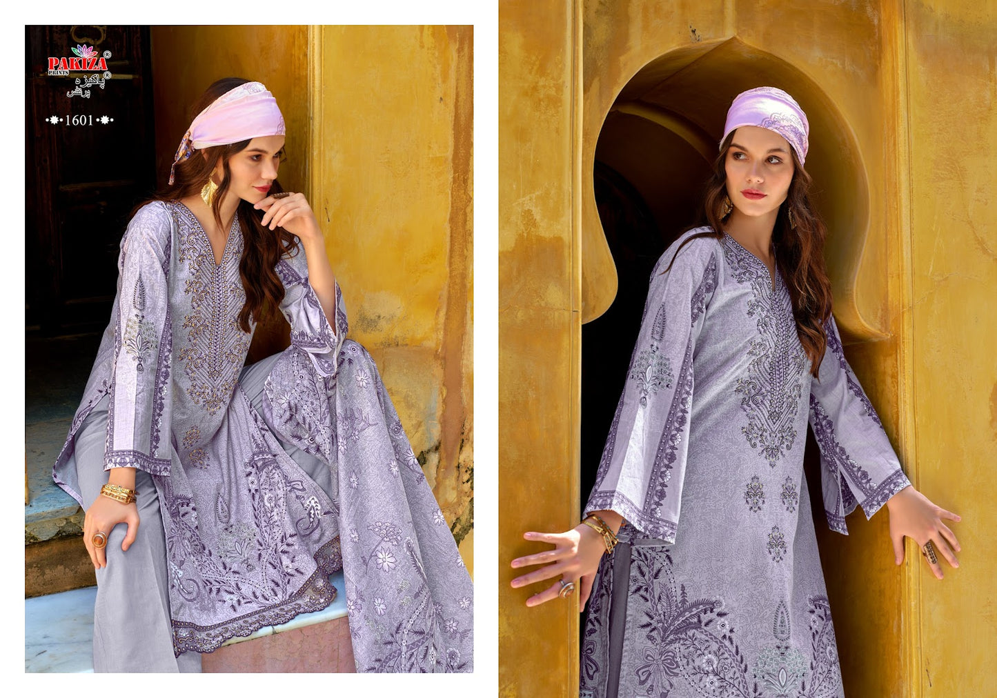 Naksh Vol 16 Pakiza Prints Lawn Cotton Karachi Salwar Suits Supplier Gujarat