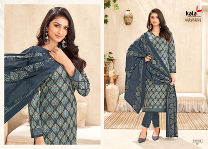 Nakshatra Vol 4 B Kala Readymade Cotton Pant Suits Wholesaler India