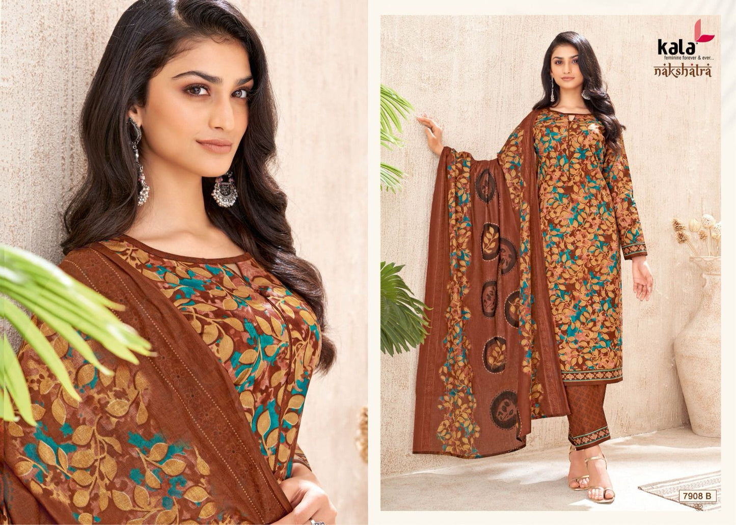 Nakshatra Vol 4 B Kala Readymade Cotton Pant Suits Wholesaler India