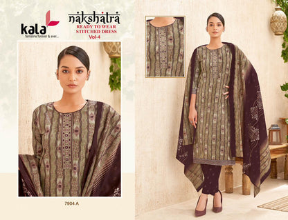 Nakshatra Vol 4 Kala Readymade Cotton Pant Suits Manufacturer Gujarat