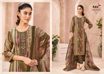 Nakshatra Vol 5 A Kala Readymade Cotton Pant Suits Wholesaler Gujarat