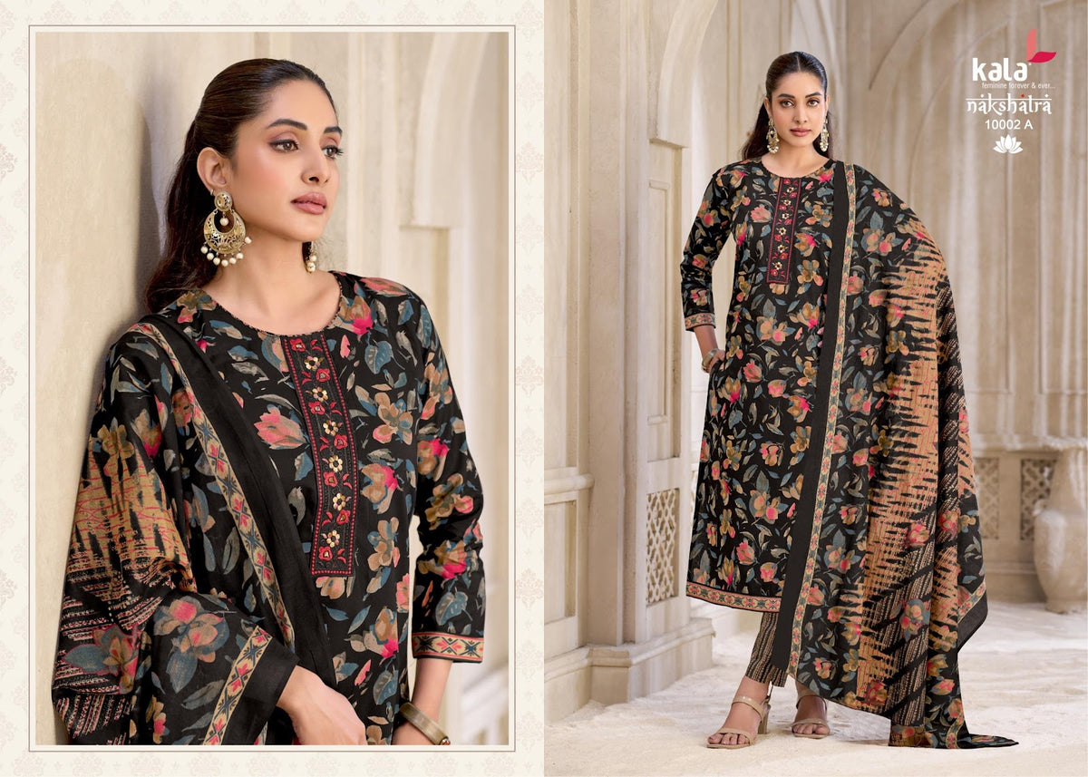Nakshatra Vol 6 Kala Readymade Cotton Pant Suits Wholesaler India