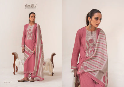 Nakshikaam Omtex Lawn Cotton Pakistani Salwar Suits Manufacturer Ahmedabad