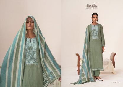 Nakshikaam Omtex Lawn Cotton Pakistani Salwar Suits Manufacturer Ahmedabad