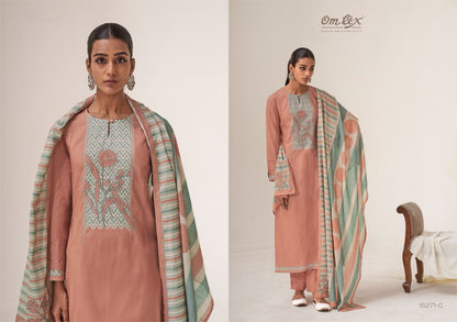 Nakshikaam Omtex Lawn Cotton Pakistani Salwar Suits Manufacturer Ahmedabad
