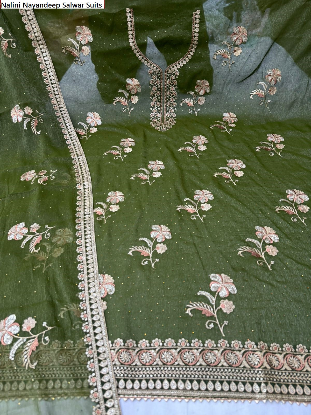 Nalini Nayandeep Simmer Salwar Suits